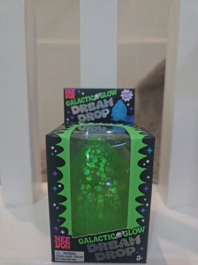 NEE DOH Galactic Glow Dream Drop - Green Glow Slime
